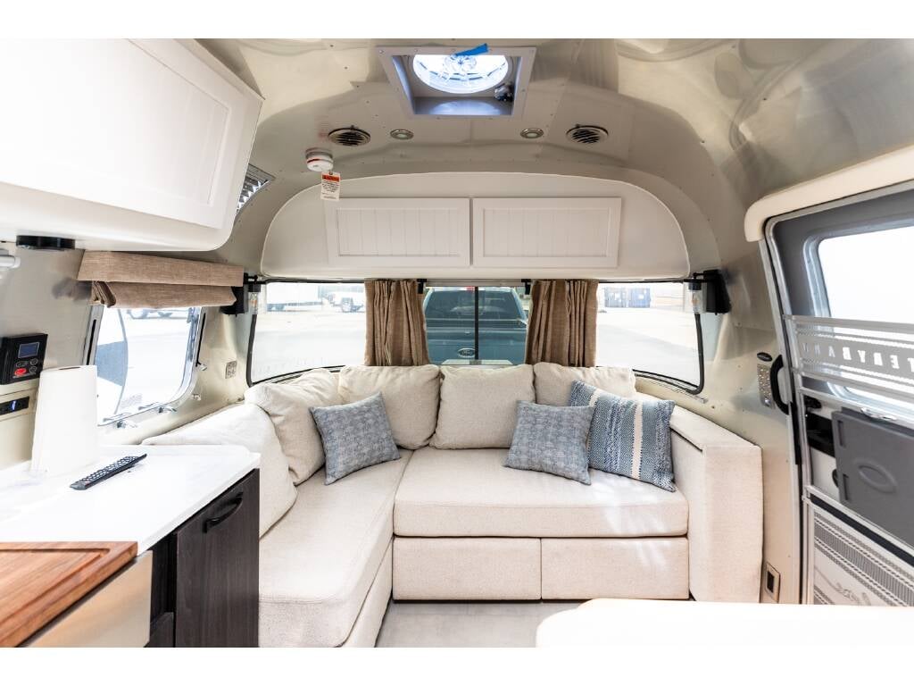 2022 Airstream Pottery Barn Special Edition 28RBQ — lounge seating