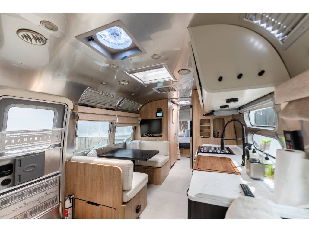 2022 Airstream Pottery Barn Special Edition 28RBQ — interior overview