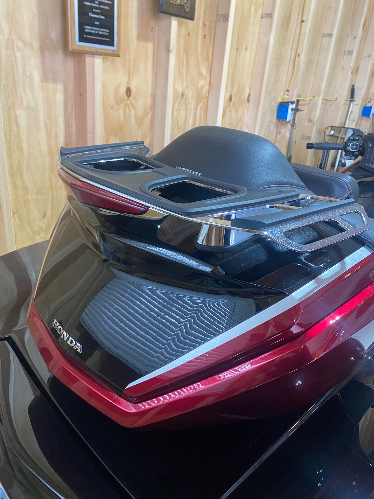 Goldwing trunk and touring storage