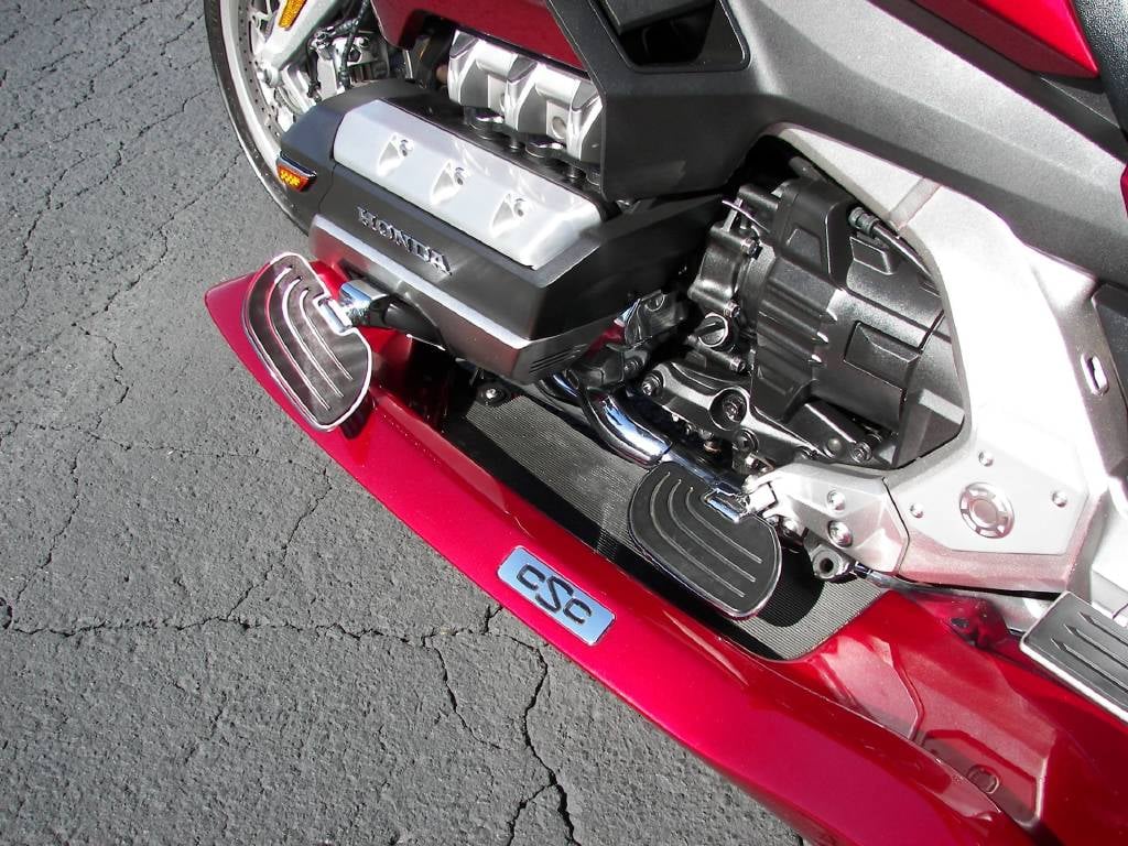 Engine closeup on the 2018 GoldWing Tour DCT