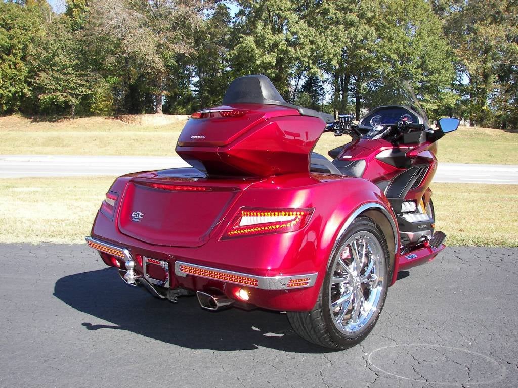 2018 Honda GoldWing Tour DCT trike — street side view