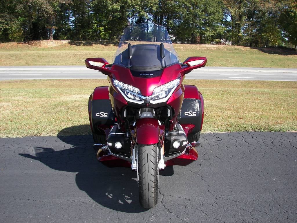2018 Honda GoldWing Tour DCT trike — three-quarter view
