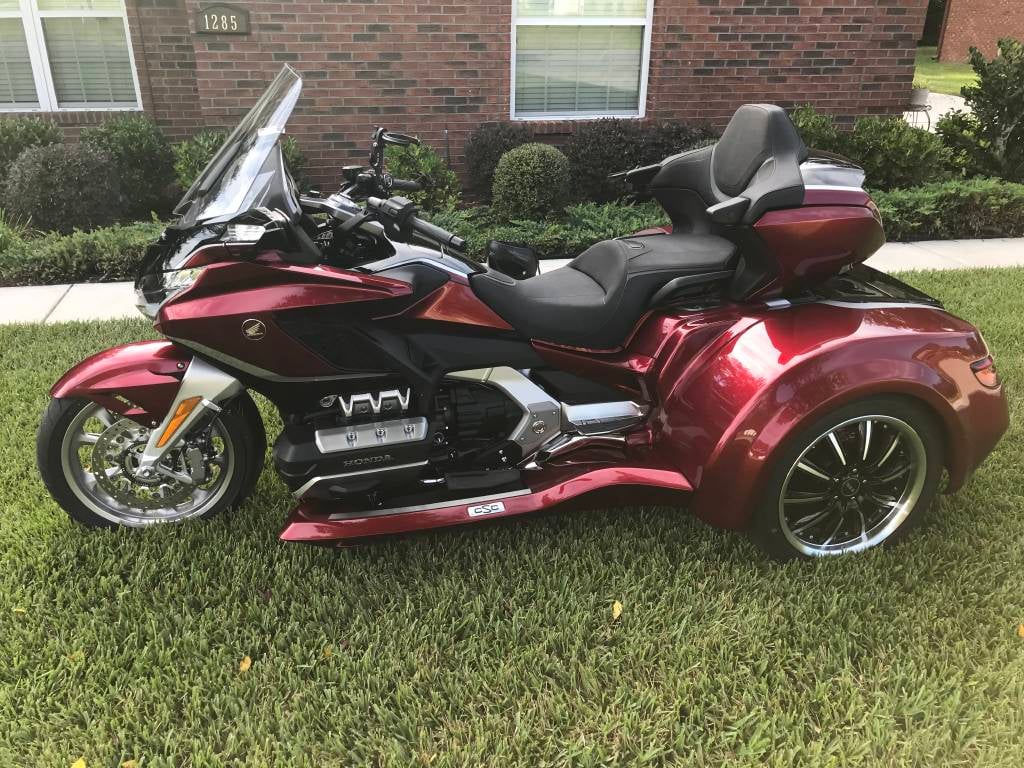 2021 Honda Goldwing CSC Trike — street side view