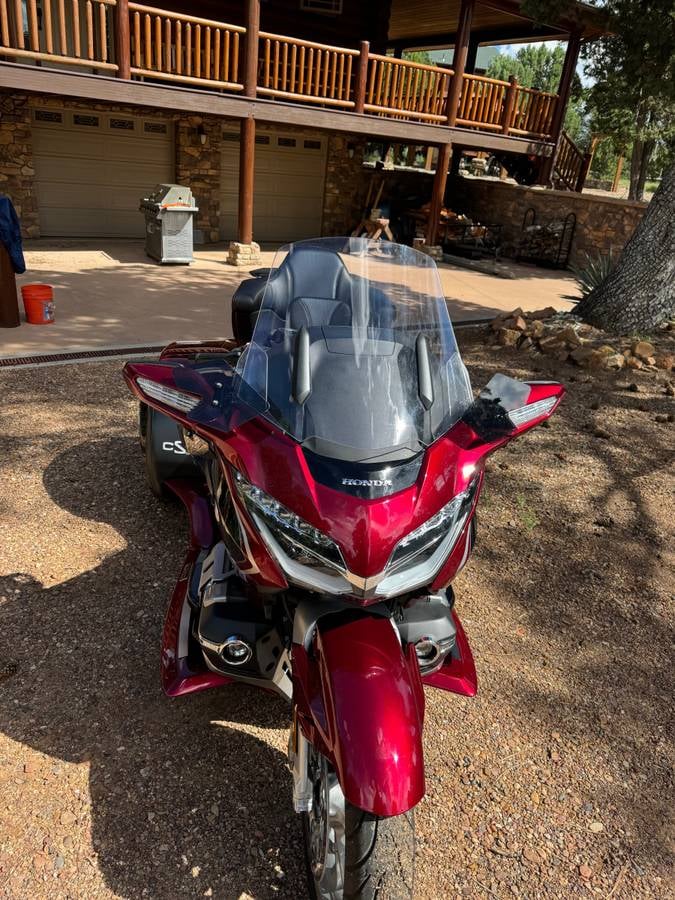 2020 Honda Goldwing DCT CSC trike — front three-quarter view
