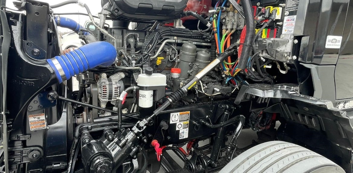 2023 Kenworth T680 — PACCAR engine and chassis