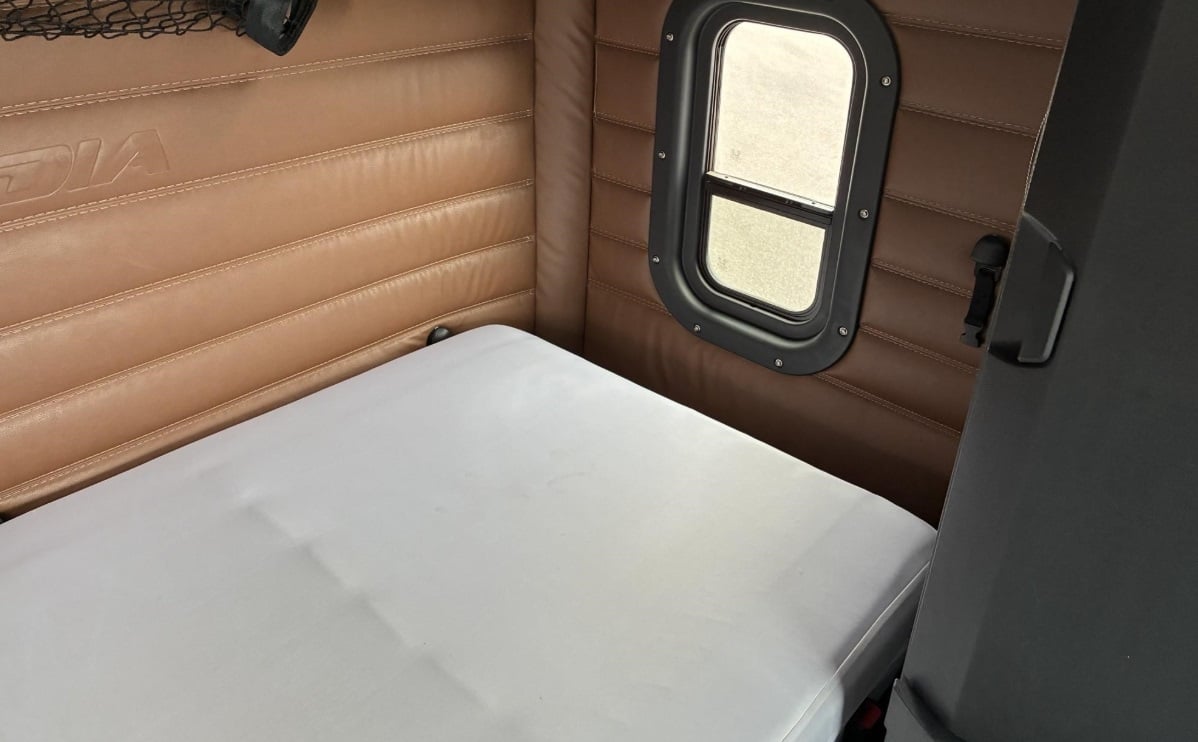 2023 Freightliner Cascadia 126 — 68 inch high roof sleeper bed